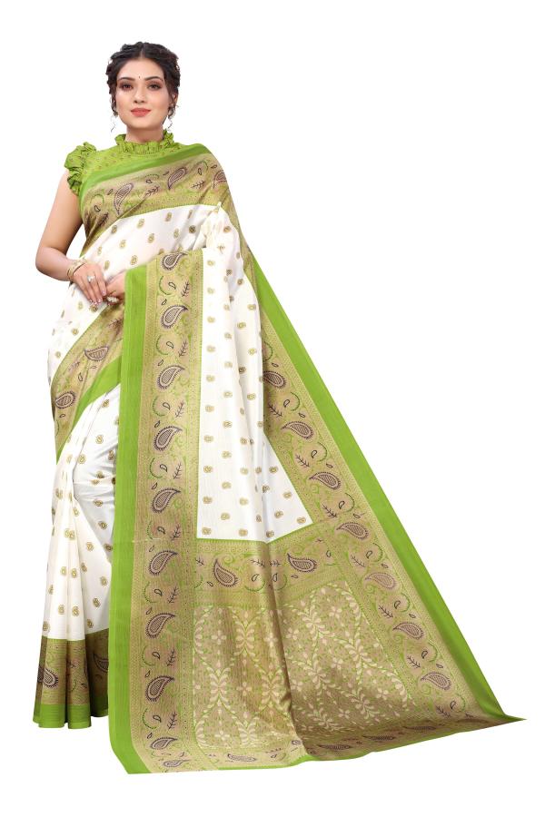 Art Silk Saree 4 Beautiful Festive Saree